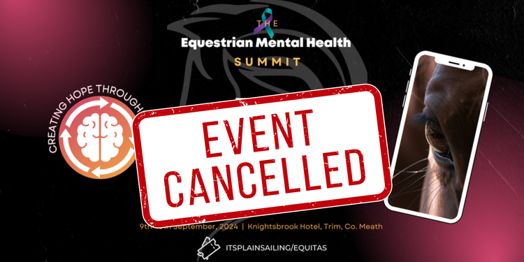 Press Release: Equitas Announces Cancellation of Equestrian Mental Health Summit