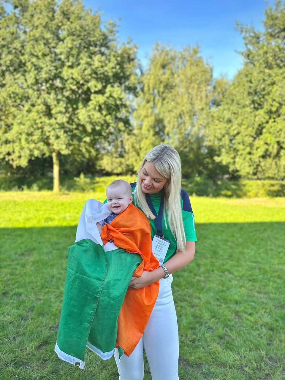 Irish Para Dressage Rider makes Championship debut 5 months Post-Partum