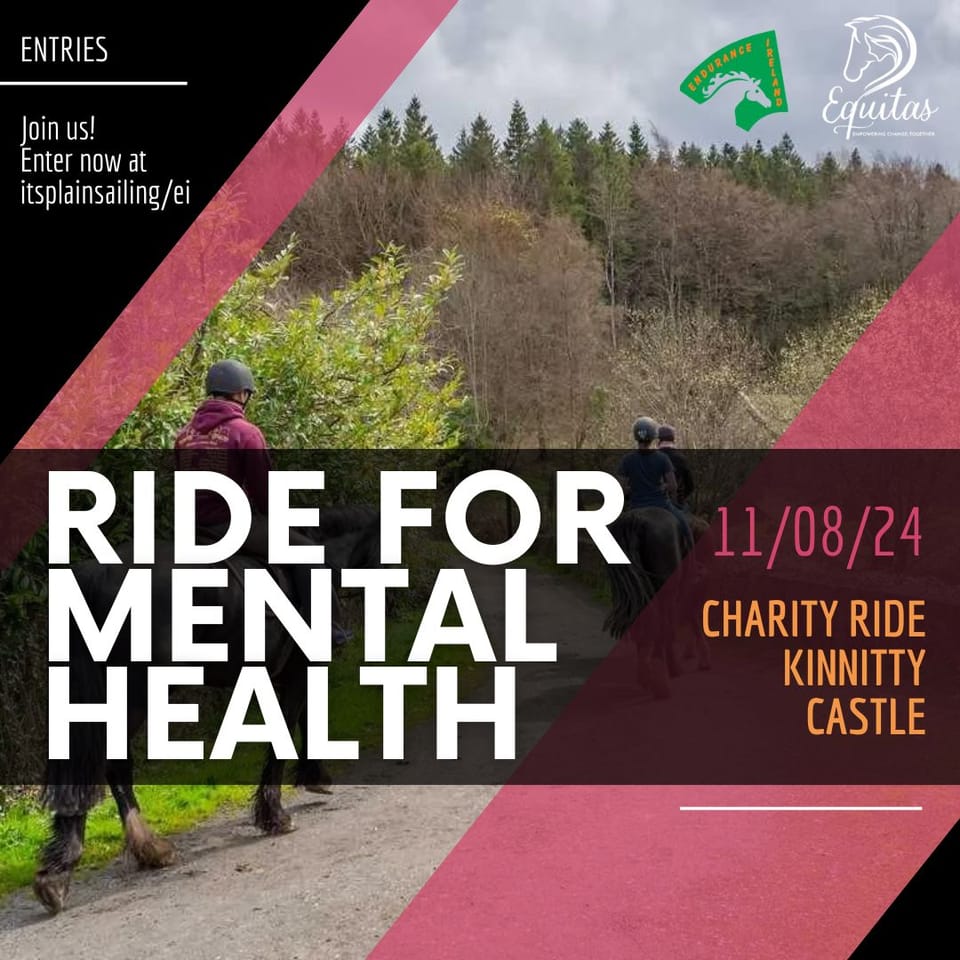 Endurance Ireland Organises Trail Ride at Kinnitty Castle to Support Equestrian Mental Health Summit