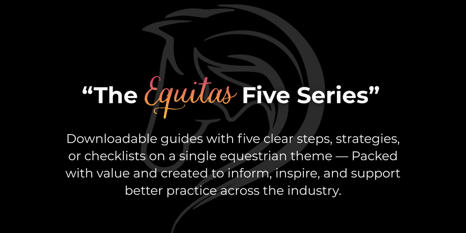 Equitas Five Series...Double Drop Alert – Two New Toolkits Inside!