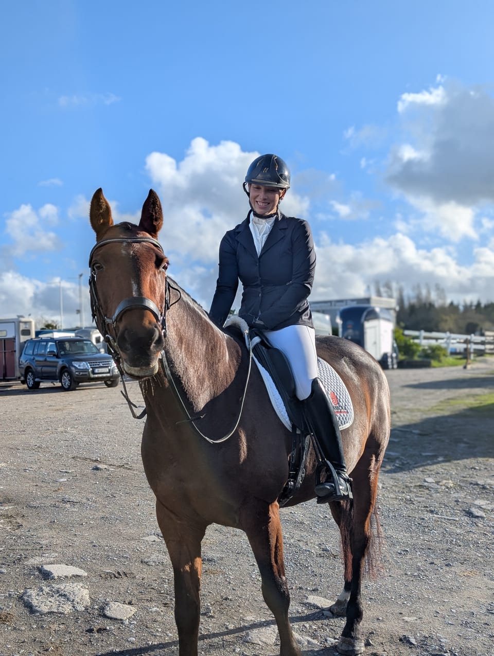 Three Years, Two Babies, and One Dressage Test Later